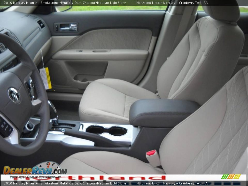 2010 Mercury Milan I4 Smokestone Metallic / Dark Charcoal/Medium Light Stone Photo #8