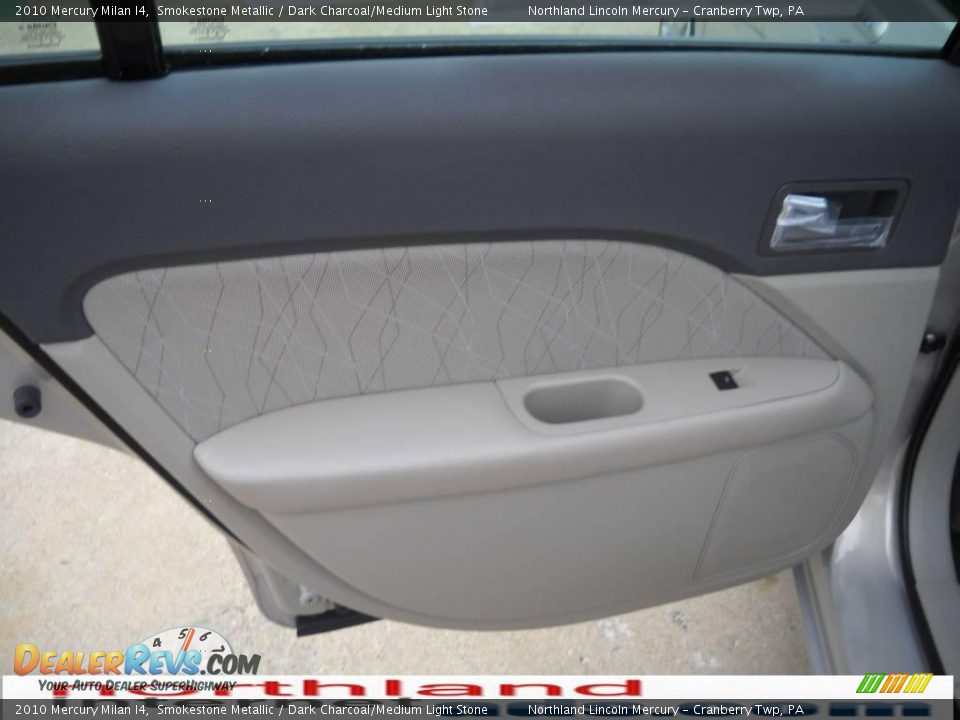 2010 Mercury Milan I4 Smokestone Metallic / Dark Charcoal/Medium Light Stone Photo #10
