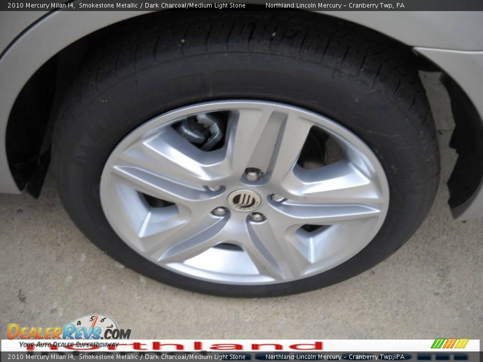 2010 Mercury Milan I4 Smokestone Metallic / Dark Charcoal/Medium Light Stone Photo #12