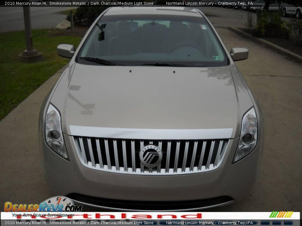 2010 Mercury Milan I4 Smokestone Metallic / Dark Charcoal/Medium Light Stone Photo #14