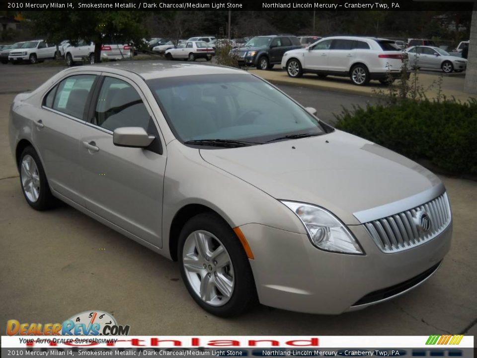 2010 Mercury Milan I4 Smokestone Metallic / Dark Charcoal/Medium Light Stone Photo #15