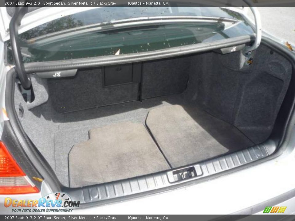 2007 Saab 9-3 2.0T Sport Sedan Silver Metallic / Black/Gray Photo #26