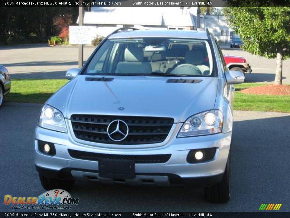 2006 Mercedes-Benz ML 350 4Matic Iridium Silver Metallic / Ash Photo #1