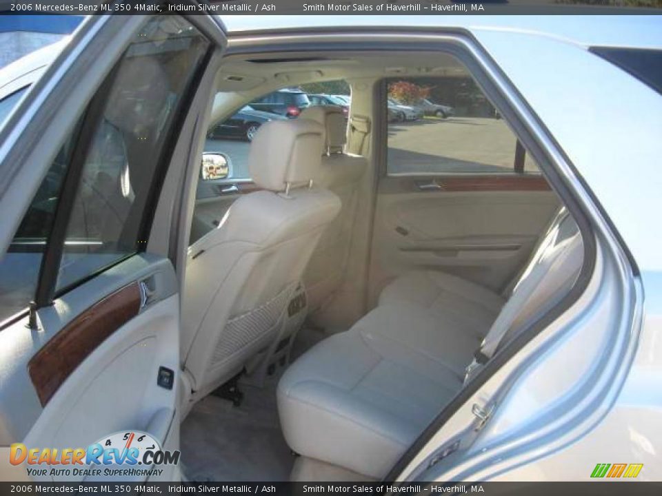 2006 Mercedes-Benz ML 350 4Matic Iridium Silver Metallic / Ash Photo #4