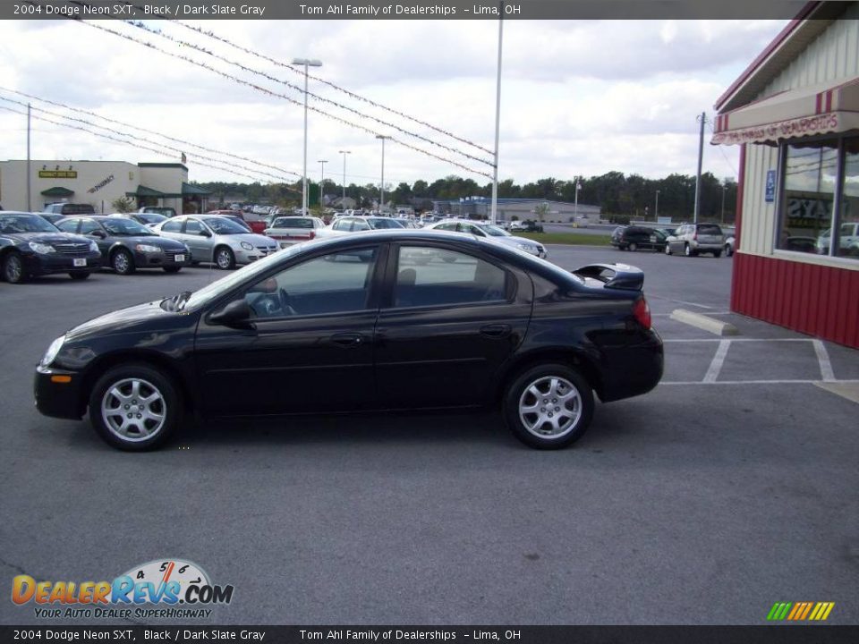 2004 Dodge Neon SXT Black / Dark Slate Gray Photo #3