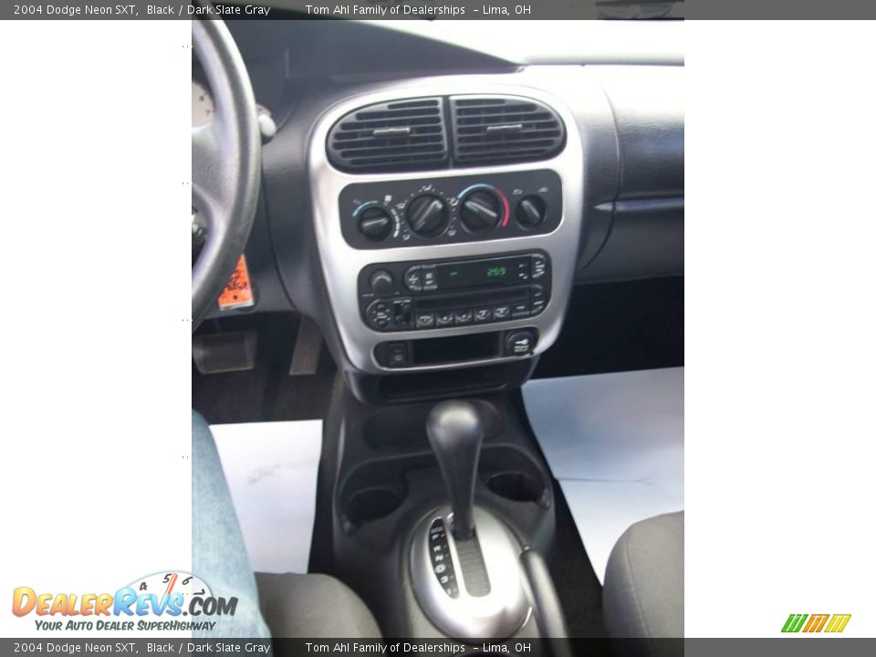 2004 Dodge Neon SXT Black / Dark Slate Gray Photo #13