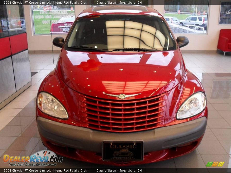 2001 Chrysler PT Cruiser Limited Inferno Red Pearl / Gray Photo #5