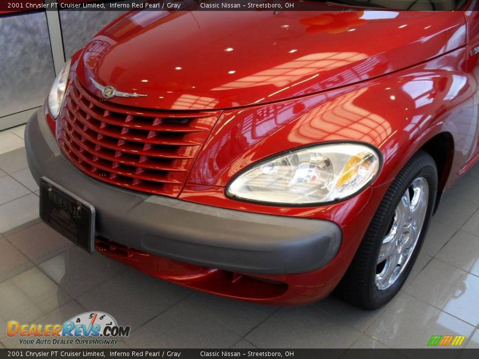 2001 Chrysler PT Cruiser Limited Inferno Red Pearl / Gray Photo #7