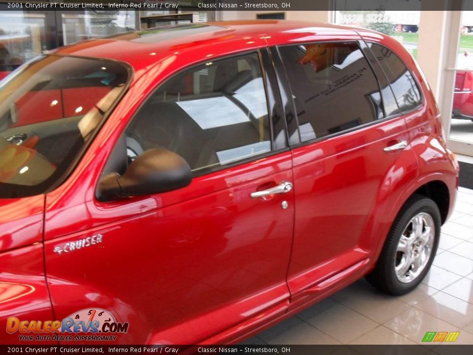 2001 Chrysler PT Cruiser Limited Inferno Red Pearl / Gray Photo #8