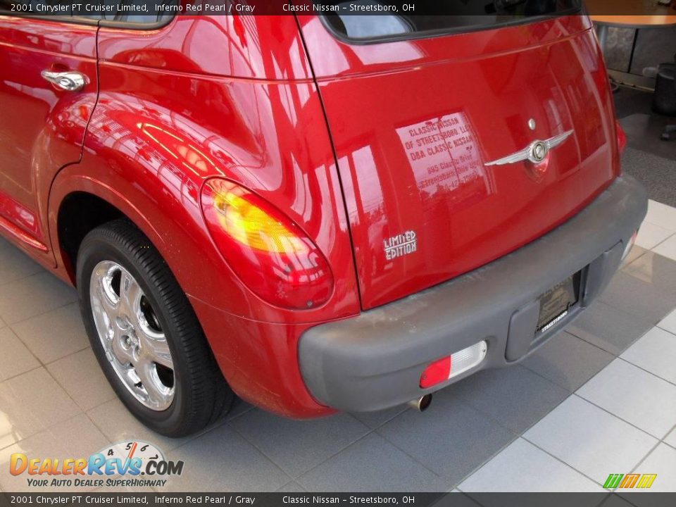 2001 Chrysler PT Cruiser Limited Inferno Red Pearl / Gray Photo #9