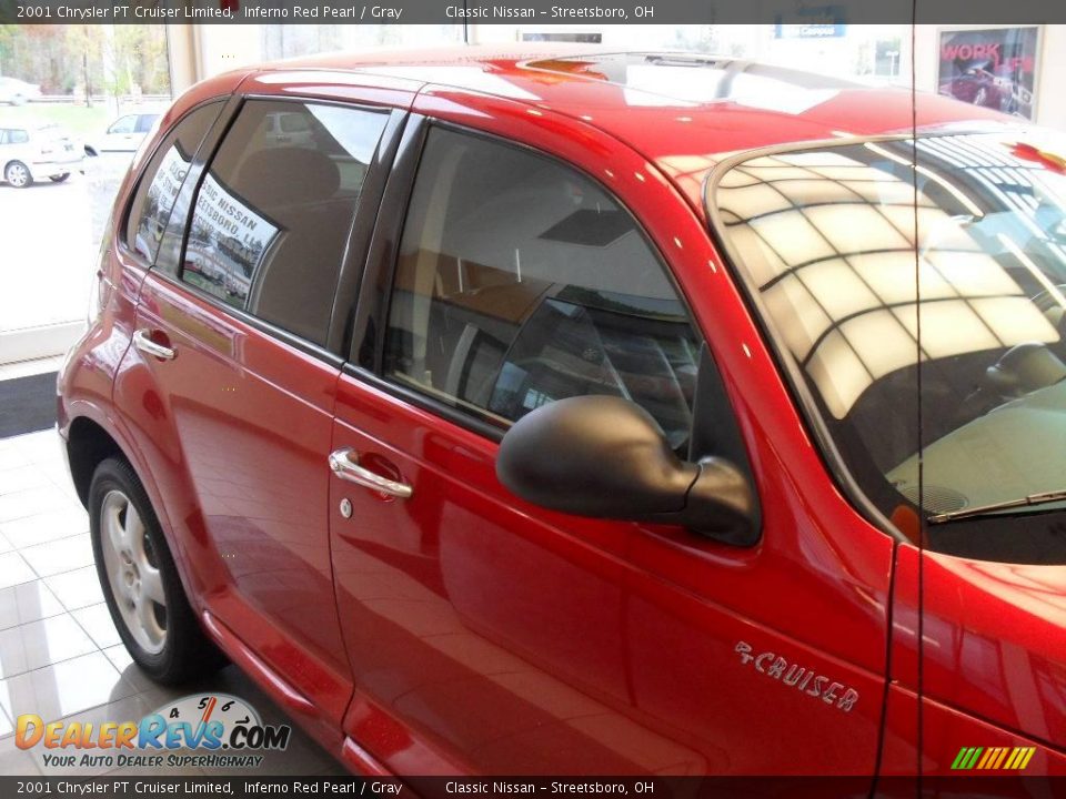 2001 Chrysler PT Cruiser Limited Inferno Red Pearl / Gray Photo #11