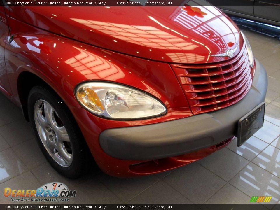 2001 Chrysler PT Cruiser Limited Inferno Red Pearl / Gray Photo #12
