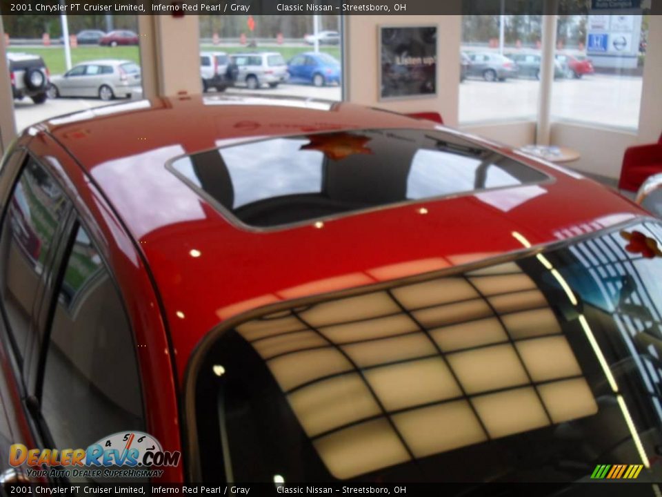 2001 Chrysler PT Cruiser Limited Inferno Red Pearl / Gray Photo #13