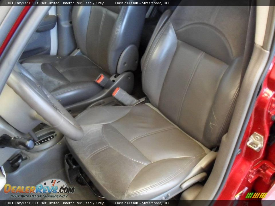 2001 Chrysler PT Cruiser Limited Inferno Red Pearl / Gray Photo #16