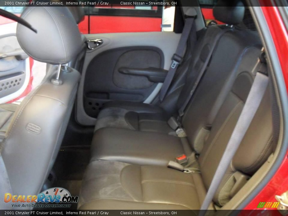 2001 Chrysler PT Cruiser Limited Inferno Red Pearl / Gray Photo #19