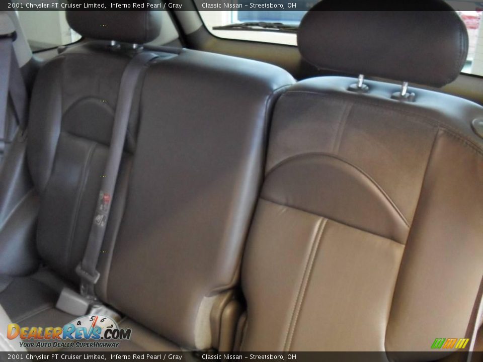 2001 Chrysler PT Cruiser Limited Inferno Red Pearl / Gray Photo #20