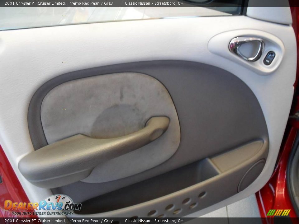 2001 Chrysler PT Cruiser Limited Inferno Red Pearl / Gray Photo #22