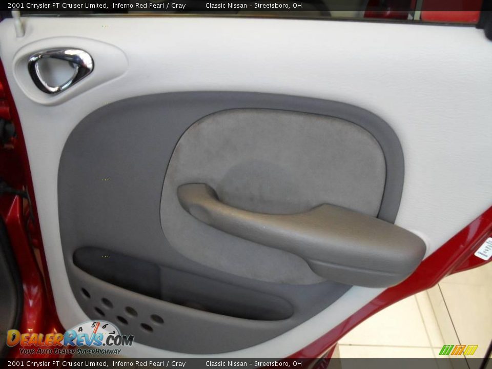 2001 Chrysler PT Cruiser Limited Inferno Red Pearl / Gray Photo #24
