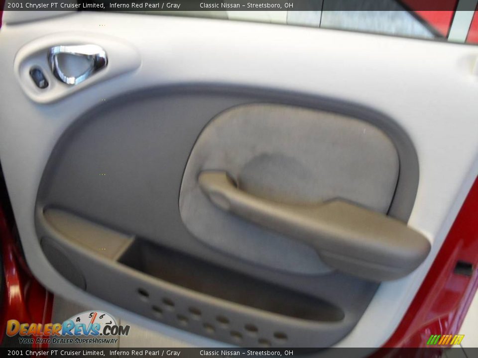 2001 Chrysler PT Cruiser Limited Inferno Red Pearl / Gray Photo #25