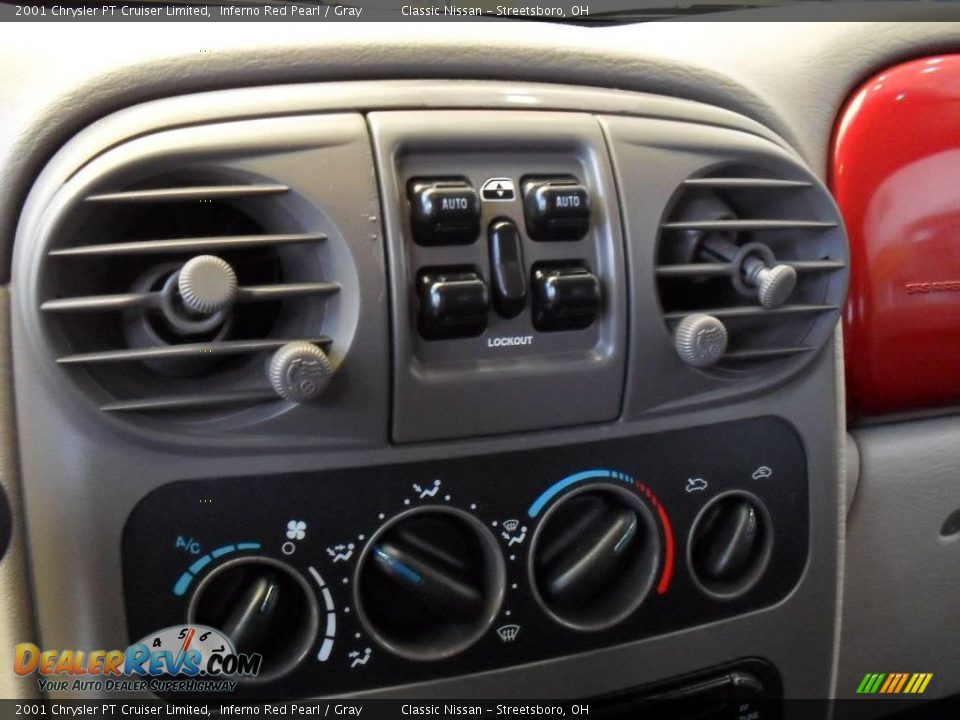 2001 Chrysler PT Cruiser Limited Inferno Red Pearl / Gray Photo #28