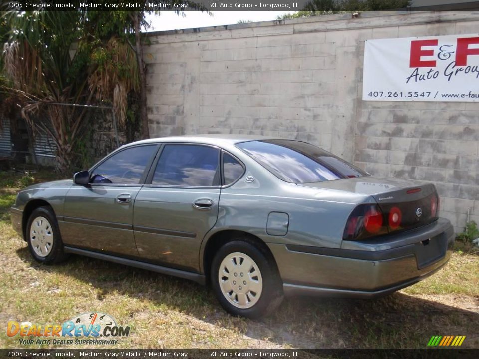 2005 Chevrolet Impala Medium Gray Metallic / Medium Gray Photo #5