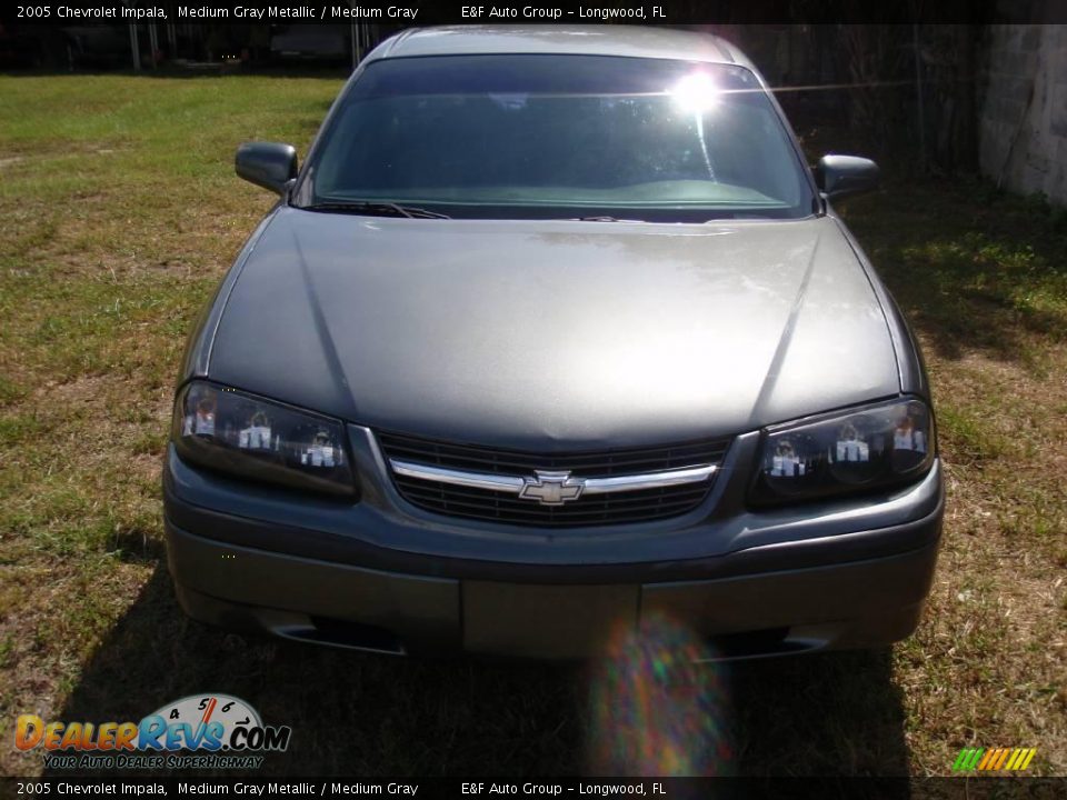 2005 Chevrolet Impala Medium Gray Metallic / Medium Gray Photo #8