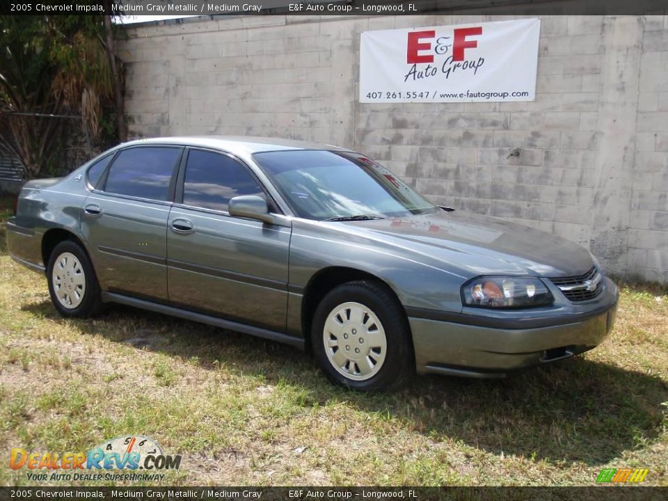 2005 Chevrolet Impala Medium Gray Metallic / Medium Gray Photo #9