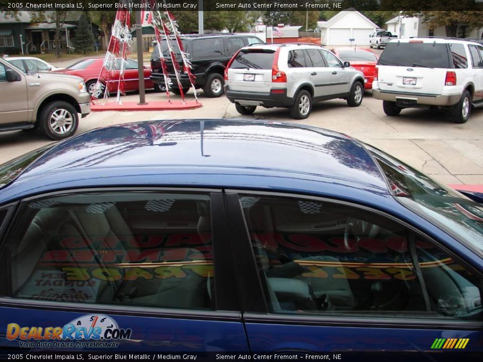 2005 Chevrolet Impala LS Superior Blue Metallic / Medium Gray Photo #8