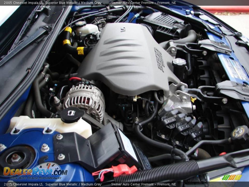 2005 Chevrolet Impala LS Superior Blue Metallic / Medium Gray Photo #27