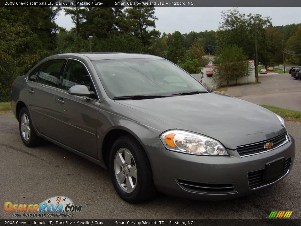 2008 Chevrolet Impala LT Dark Silver Metallic / Gray Photo #2