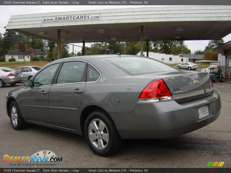 2008 Chevrolet Impala LT Dark Silver Metallic / Gray Photo #7