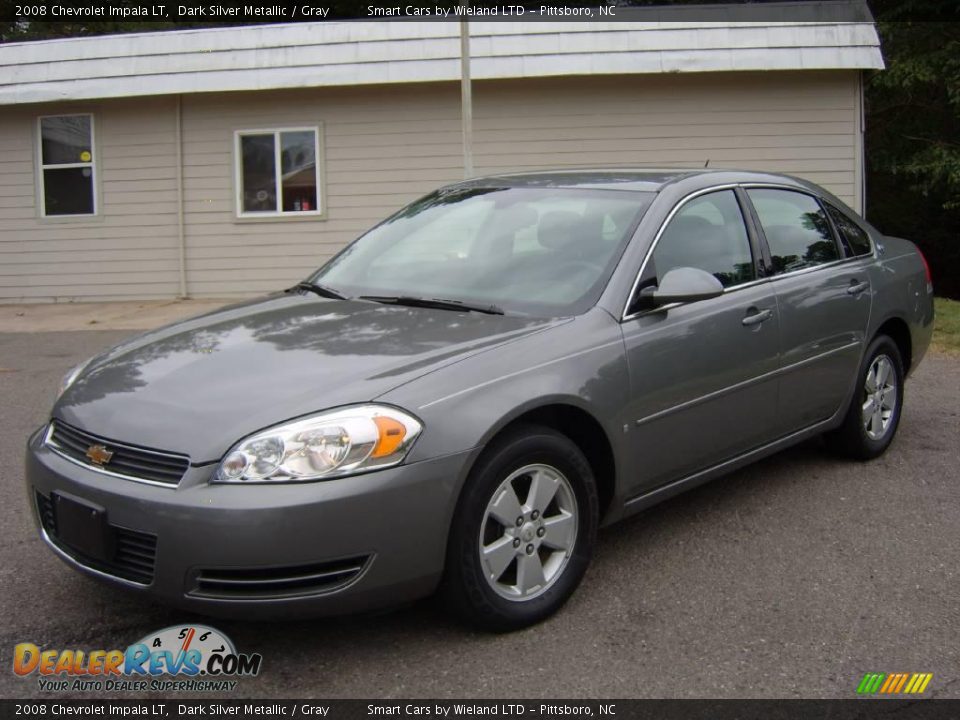 2008 Chevrolet Impala LT Dark Silver Metallic / Gray Photo #9