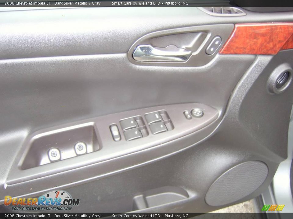 2008 Chevrolet Impala LT Dark Silver Metallic / Gray Photo #16