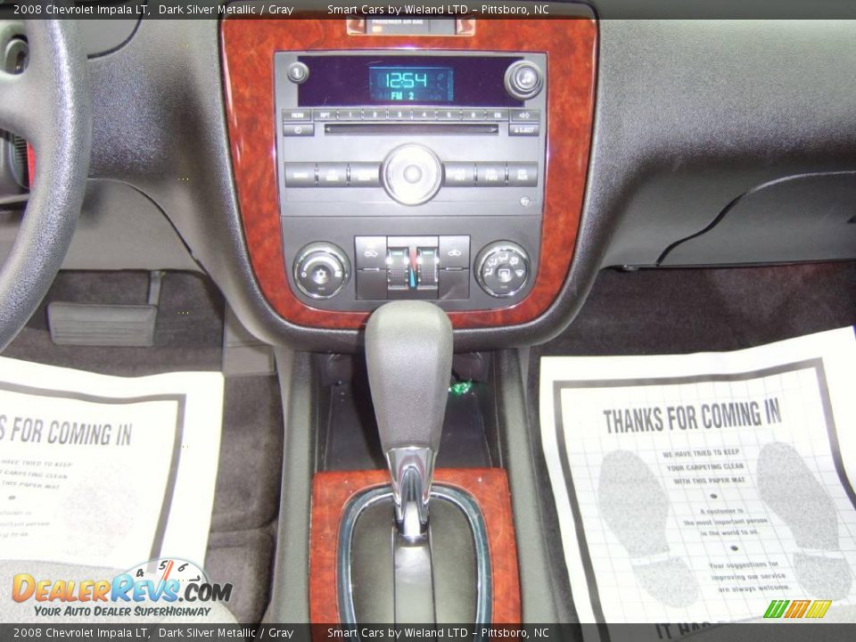2008 Chevrolet Impala LT Dark Silver Metallic / Gray Photo #17