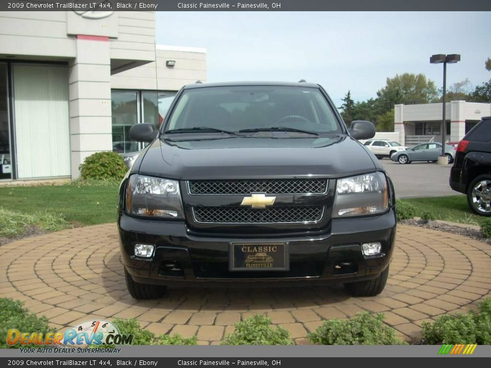 2009 Chevrolet TrailBlazer LT 4x4 Black / Ebony Photo #3