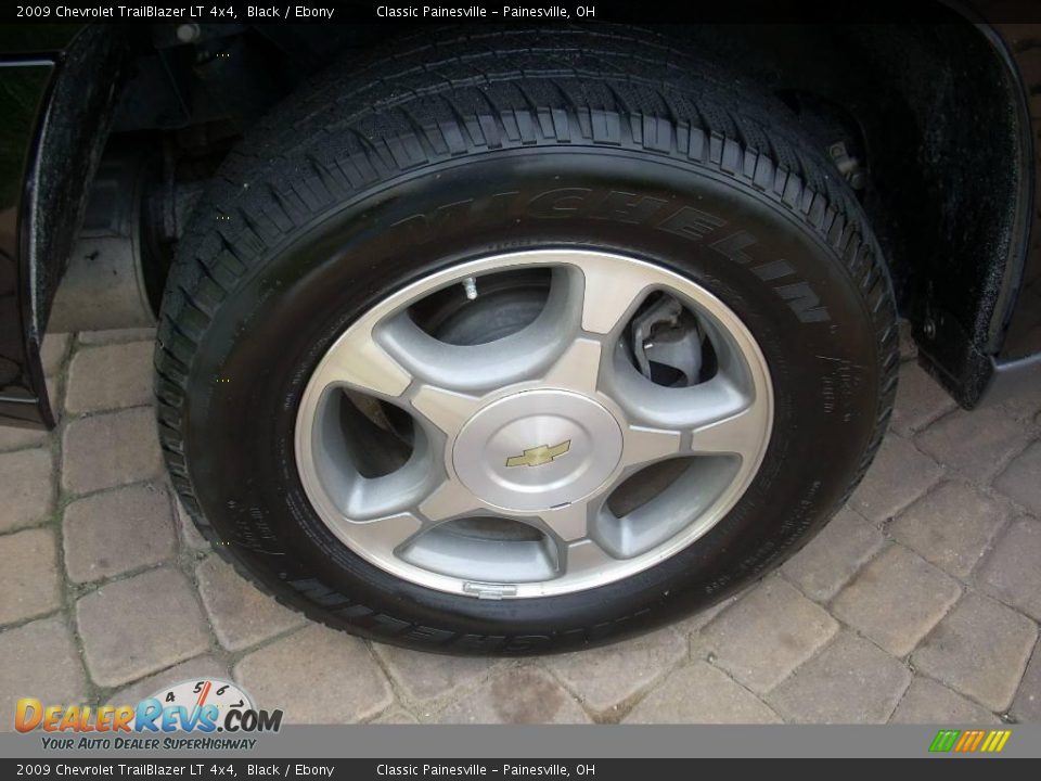 2009 Chevrolet TrailBlazer LT 4x4 Black / Ebony Photo #6