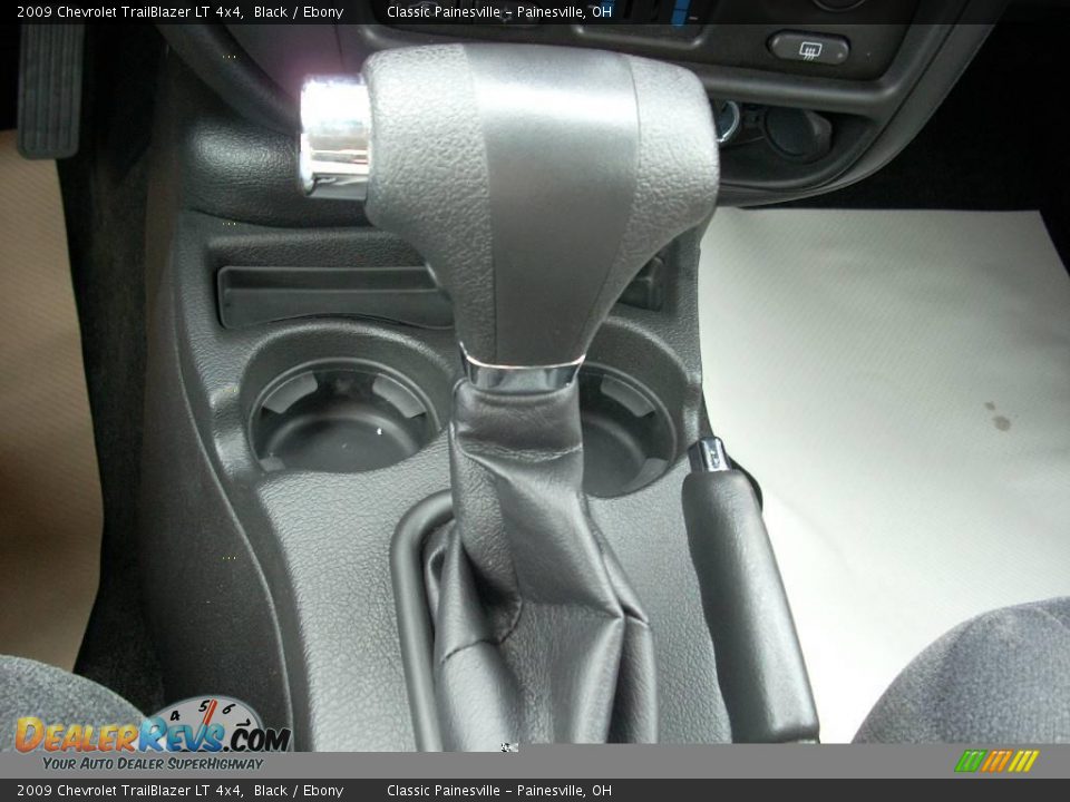 2009 Chevrolet TrailBlazer LT 4x4 Black / Ebony Photo #13