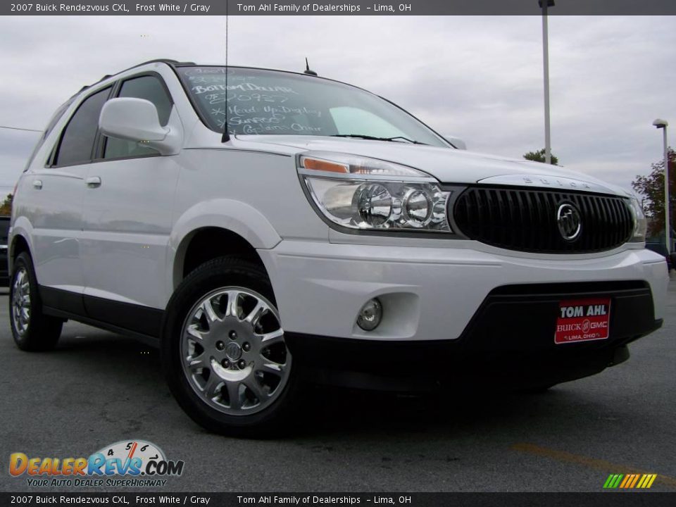 2007 Buick Rendezvous CXL Frost White / Gray Photo #1