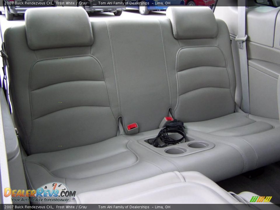2007 Buick Rendezvous CXL Frost White / Gray Photo #15