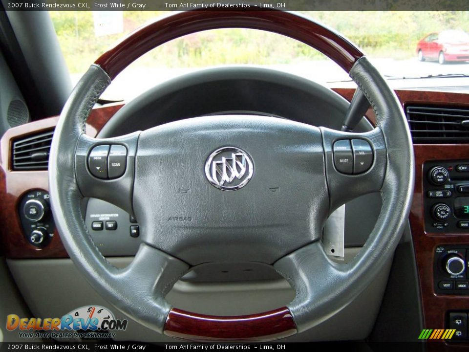 2007 Buick Rendezvous CXL Frost White / Gray Photo #20