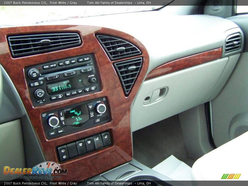2007 Buick Rendezvous CXL Frost White / Gray Photo #21