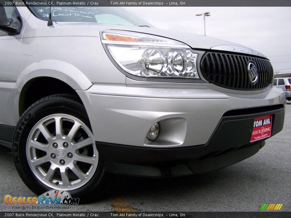 2007 Buick Rendezvous CX Platinum Metallic / Gray Photo #2