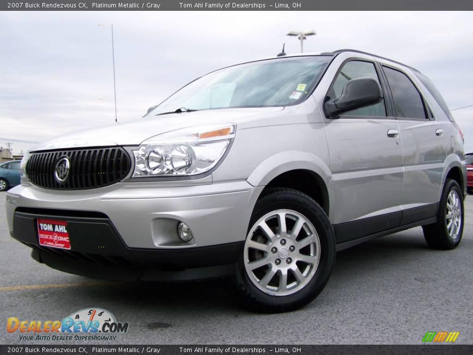 2007 Buick Rendezvous CX Platinum Metallic / Gray Photo #5