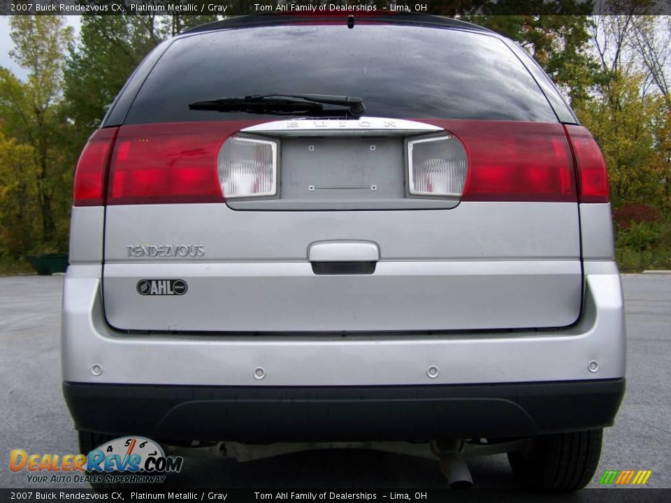2007 Buick Rendezvous CX Platinum Metallic / Gray Photo #6
