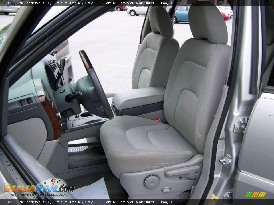 2007 Buick Rendezvous CX Platinum Metallic / Gray Photo #9