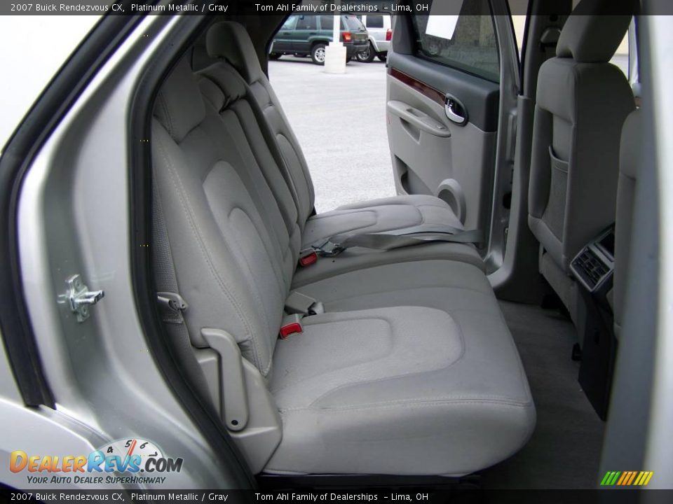 2007 Buick Rendezvous CX Platinum Metallic / Gray Photo #12