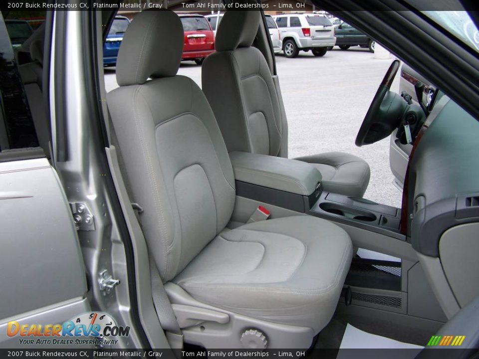 2007 Buick Rendezvous CX Platinum Metallic / Gray Photo #13