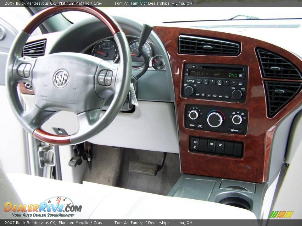2007 Buick Rendezvous CX Platinum Metallic / Gray Photo #14