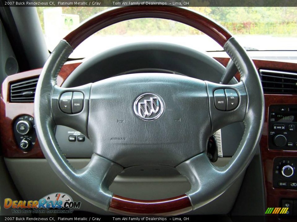 2007 Buick Rendezvous CX Platinum Metallic / Gray Photo #17