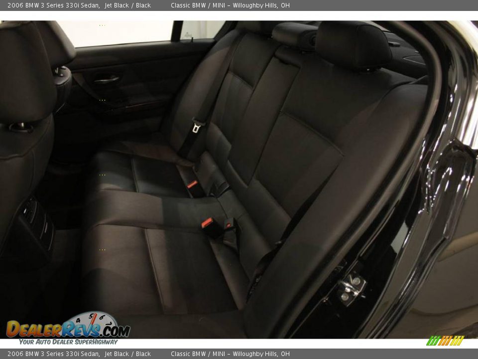 2006 BMW 3 Series 330i Sedan Jet Black / Black Photo #20